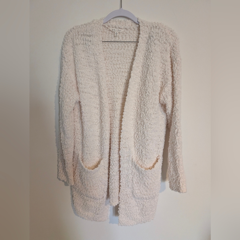 Elegant Cream Women's Cardigan